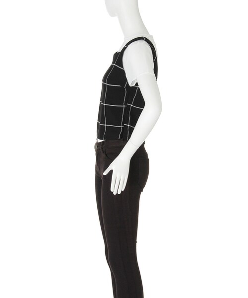 MURUA(ムルーア)の「【MODE】レイヤードビスチェトップス(トップス・レディース・グレー/ライトミックス/ダークミックス・1/2)」の5枚目の写真
