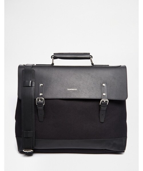 SANDQVIST(サンドクヴィスト)の「Sandqvist Jones Backpack(バックパック/リュック・メンズ・Black・One Size)」の1枚目の写真