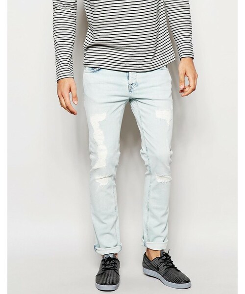 メンズ ヌーディジーンズNudie Jeans GRIM TIM W32 L30