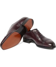 【EDWARDGREEN】 CANTERBURY セミブローグ UK9.5E Edward Green Canterbury - Leffot