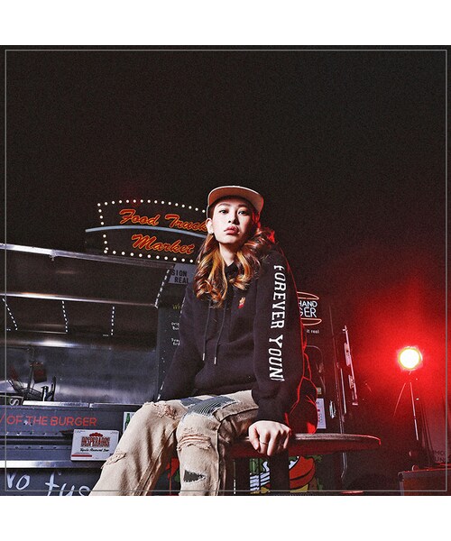 ROMANTIC CROWN（ロマンティッククラウン）の「frenchfries hoodie_pink（その他・メンズ・기타）」の3枚目の写真