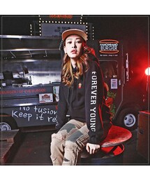 ROMANTIC CROWN | frenchfries hoodie_black(その他)