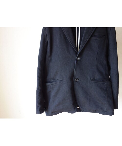 STORES.jp(ストアーズドットジェーピー)の「【2015秋の新作】KAFIKA カフィカ kfk1041 ONE MILE TAILORED JACKET ワンマイルテーラードジャケット BLK ブラック MEN'S メンズ(テーラードジャケット・メンズ・その他)」の4枚目の写真