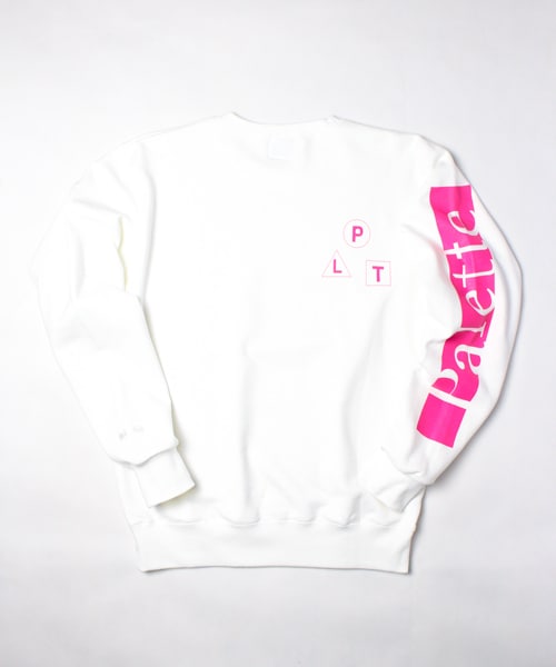 Palette TOKYO（パレットトーキョー）の「VICTORIA'S CRY CREW SWEAT (PINK)（Tシャツ/カットソー・メンズ・WHITE・S/M/L）」の2枚目の写真