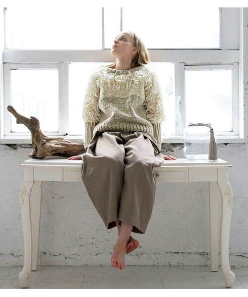 STORES.jp（ストアーズドットジェーピー）の「<sale>SHIKI 15aw hand knit（ニット/セーター・レディース・その他）」の5枚目の写真