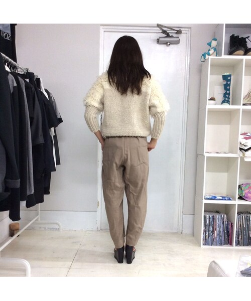 STORES.jp（ストアーズドットジェーピー）の「SHIKI 15aw cocoon tuck pants（その他パンツ・レディース・その他）」の7枚目の写真
