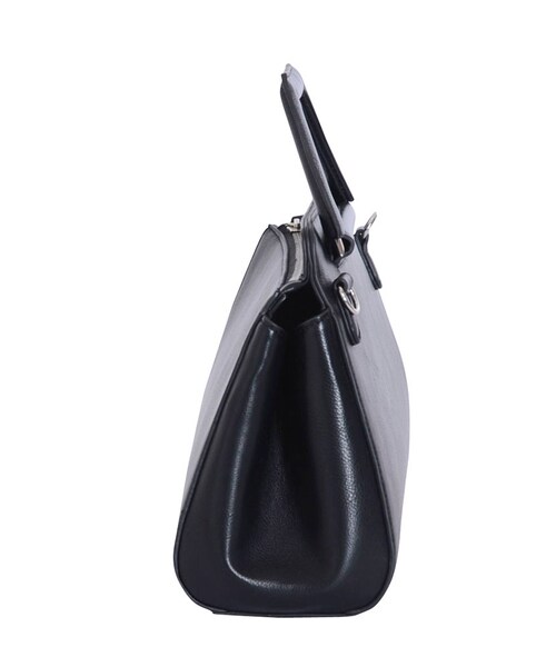 EMODA（エモダ）の「ICON HANDLE SINGLEバッグ（バッグ・レディース・グレー/ブラック・F）」の5枚目の写真