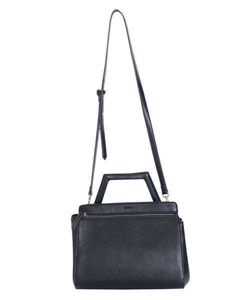 EMODA（エモダ）の「ICON HANDLE SINGLEバッグ（バッグ・レディース・グレー/ブラック・F）」の8枚目の写真