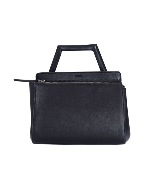 EMODA（エモダ）の「ICON HANDLE SINGLEバッグ（バッグ・レディース・グレー/ブラック・F）」の3枚目の写真