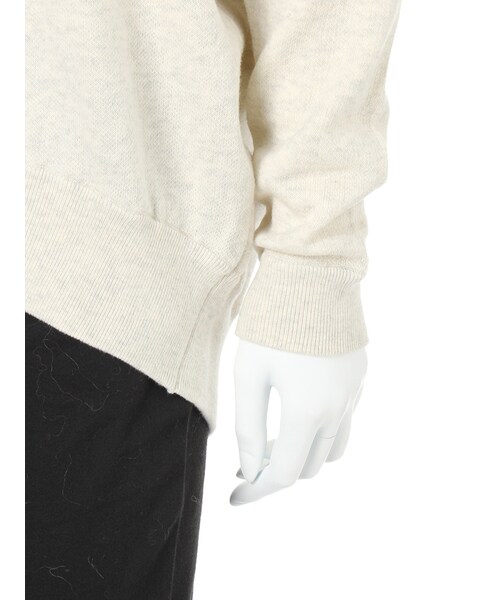 Ungrid（アングリッド）の「スリットダブル編ニット（トップス・レディース・オフホワイト/グレー/キャメル・F）」の9枚目の写真