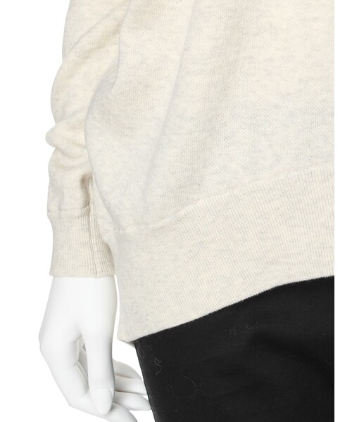Ungrid（アングリッド）の「スリットダブル編ニット（トップス・レディース・オフホワイト/グレー/キャメル・F）」の10枚目の写真