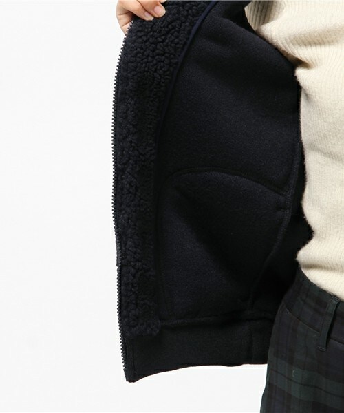 GYMPHLEX（ジムフレックス）の「GYMPHLEX　BOAベスト（ベスト・レディース・ネイビー/ベージュ・36）」の11枚目の写真