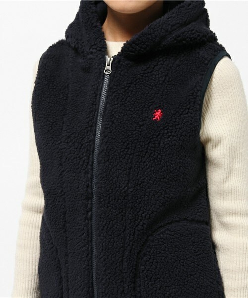 GYMPHLEX（ジムフレックス）の「GYMPHLEX　BOAベスト（ベスト・レディース・ネイビー/ベージュ・36）」の6枚目の写真