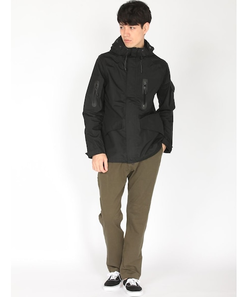 AVIREX(アヴィレックス)の「DS AVI ECWCS JKT(ジャケット/アウター・メンズ・BLACK/KHAKI/OLIVE・M/L/XL)」の2枚目の写真