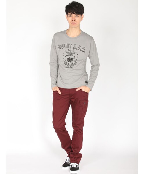 AVIREX(アヴィレックス)の「DS AVI OVERPOCKET PT(パンツ・メンズ・BLACK/B/GNDY/D/OLIVE・M/L/XL)」の12枚目の写真