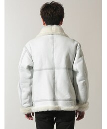 AVIREX（アヴィレックス）の「AVIREX×N.HOOLYWOOD B-3 WHITE SHEEPSKIN 