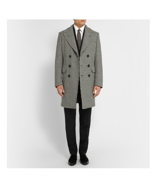 TOM FORD（トム フォード）の「Slim-Fit Double-Breasted Houndstooth