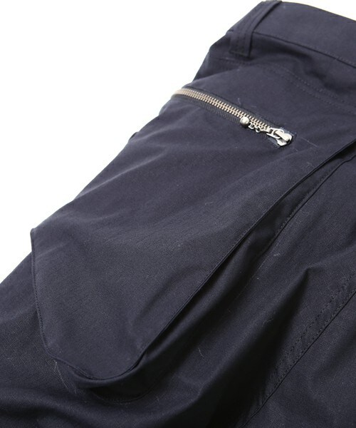 VIRGOwearworks（ヴァルゴウェアワークス）の「Distorted pocket pants サイドポケットオブリックパンツ（パンツ・メンズ・OLIVE/BLACK・2/3/4）」の11枚目の写真