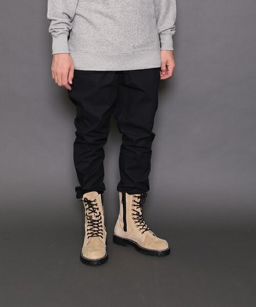 VIRGOwearworks（ヴァルゴウェアワークス）の「Distorted pocket pants サイドポケットオブリックパンツ（パンツ・メンズ・OLIVE/BLACK・2/3/4）」の2枚目の写真