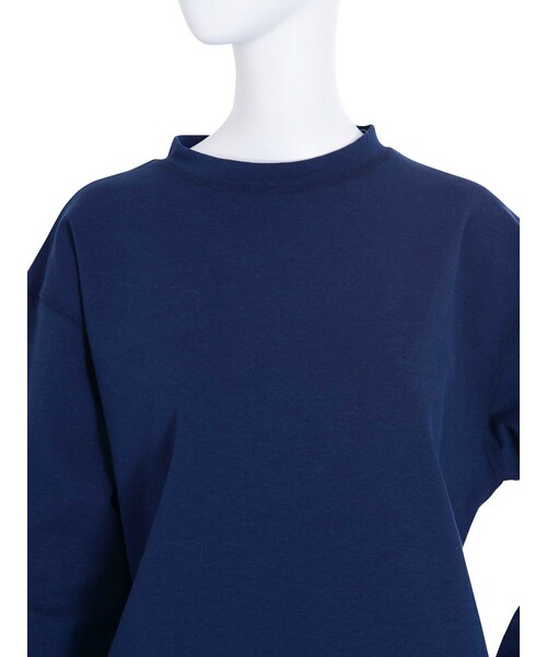 EMODA（エモダ）の「smorky color バルキートレーナー（トップス・レディース・ホワイト/ブラック/ネイビー・F）」の8枚目の写真