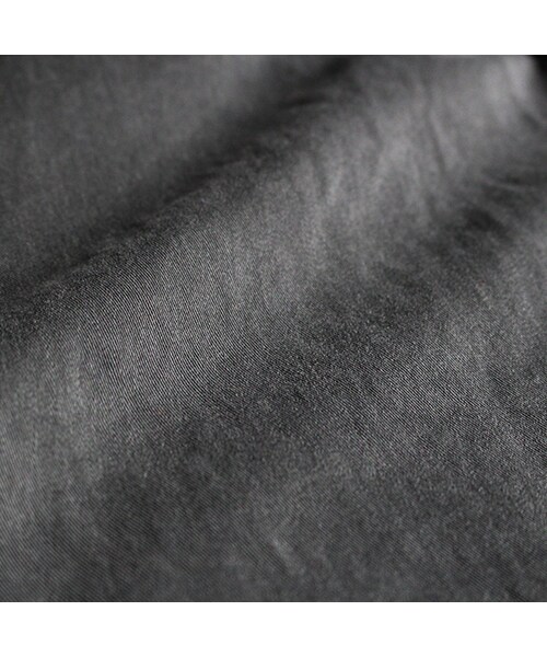 niche.（ニッチ）の「8279 Zip Shirts JK-Twill（ジャケット/アウター・Charcoal・M/L）」の5枚目の写真