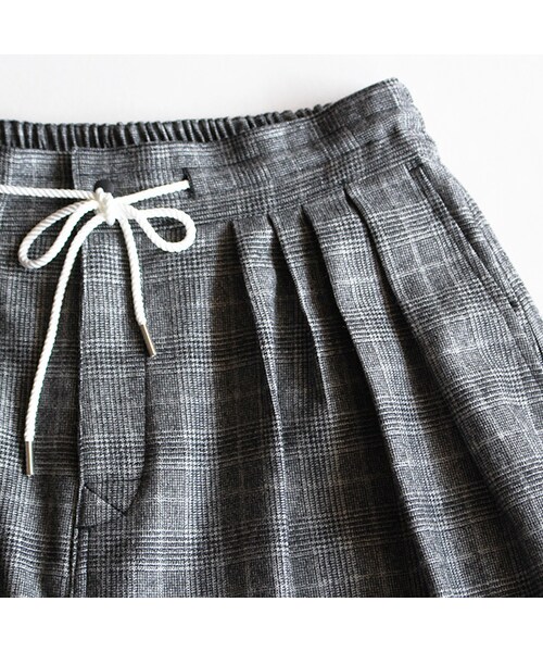 SASQUATCHfabrix.（サスクワァッチファブリックス）の「Big Silhouette Pants（パンツ・Glen Check・S/M）」の4枚目の写真