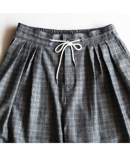 SASQUATCHfabrix.（サスクワァッチファブリックス）の「Big Silhouette Pants（パンツ・Glen Check・S/M）」の3枚目の写真