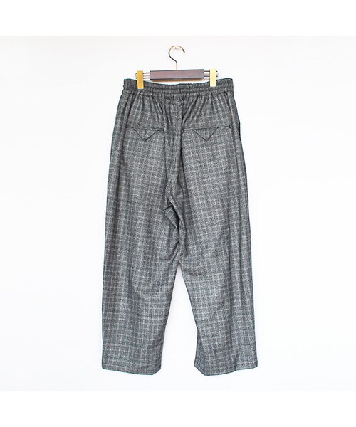 SASQUATCHfabrix.（サスクワァッチファブリックス）の「Big Silhouette Pants（パンツ・Glen Check・S/M）」の2枚目の写真