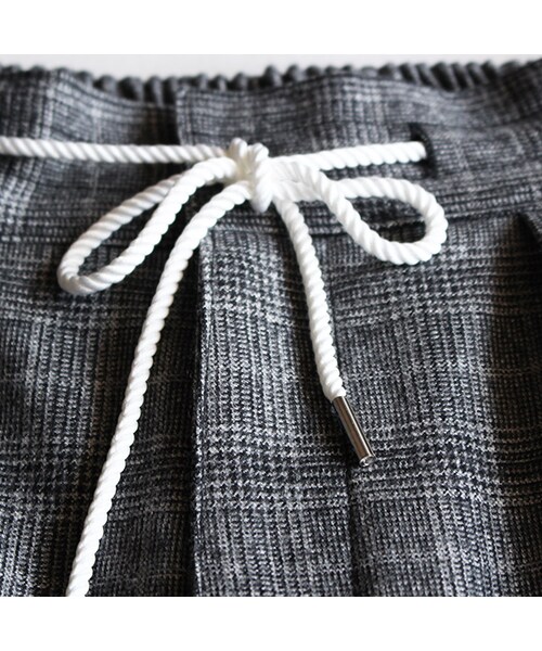 SASQUATCHfabrix.（サスクワァッチファブリックス）の「Big Silhouette Pants（パンツ・Glen Check・S/M）」の5枚目の写真
