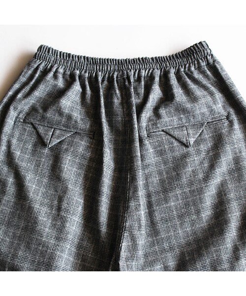 SASQUATCHfabrix.（サスクワァッチファブリックス）の「Big Silhouette Pants（パンツ・Glen Check・S/M）」の7枚目の写真