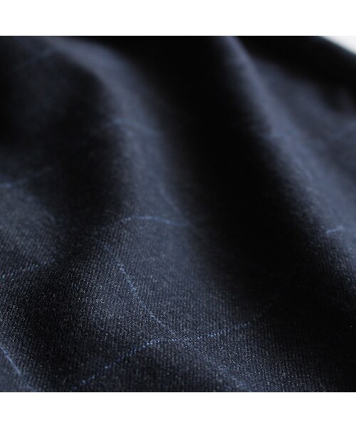 SASQUATCHfabrix.(サスクワァッチファブリックス)の「HAKAMA Pants(パンツ・Navy Check・S/M)」の6枚目の写真