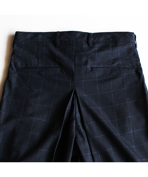 SASQUATCHfabrix.(サスクワァッチファブリックス)の「HAKAMA Pants(パンツ・Navy Check・S/M)」の5枚目の写真