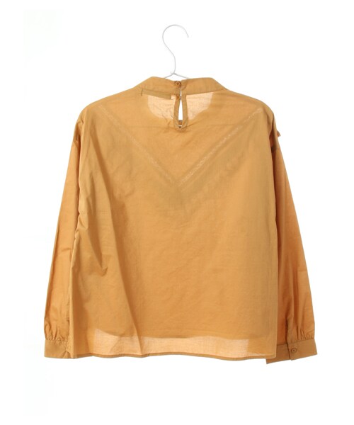 Green　Parks（グリーンパークス）の「W タッセル付ハイネックブラウス（トップス・オフホワイト/ベージュ/カーキ・F）」の5枚目の写真