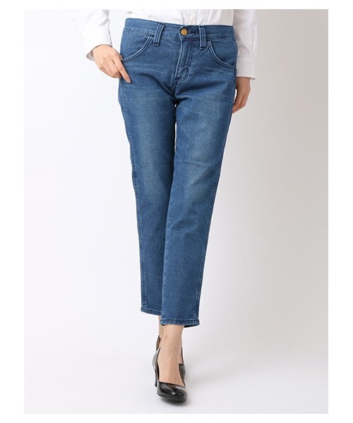 Green　Parks（グリーンパークス）の「WR ストレッチテーパードパンツ（パンツ・インディゴ/ワンウォッシュ・S）」の3枚目の写真