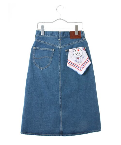 SEVENDAYS=SUNDAY（セブンデイズサンデイ）の「Lee MI-MOLLET USEDスカート（スカート・インディゴ/ライトインディゴ・XS/S/M）」の4枚目の写真