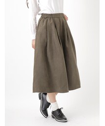 E hyphen world gallery | ・ピーチ起毛ガウチョパンツ(パンツ)