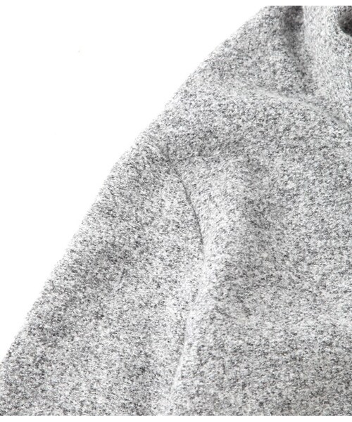 LE JUN(ルジュン)の「ウール縮絨コーディガン(ジャケット/アウター・レディース・グレー/ネイビー・F)」の5枚目の写真