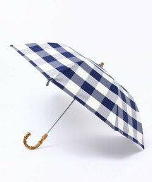 美品 Traditional Weatherwear 折り畳み傘 グレンチェック FOLDING BAMBOO フォールディング バンブー｜グレンチェック