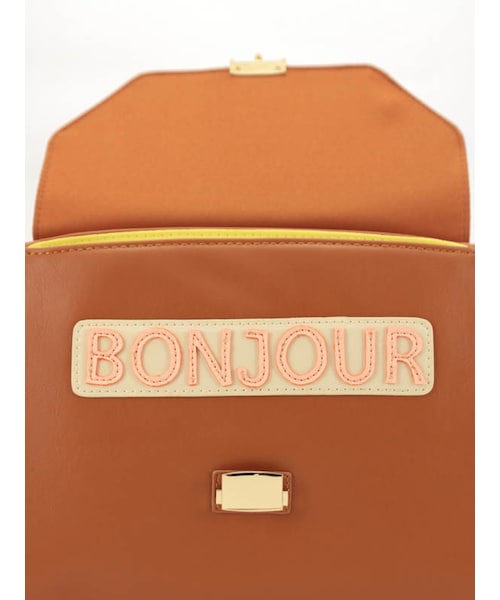 31 Sons de mode（トランテアン　ソン　ドゥ　モード）の「Ｂｏｎｊｏｕｒバッグ（バッグ・レディース・キャメル/ブラック/オフホワイト・フリー）」の11枚目の写真