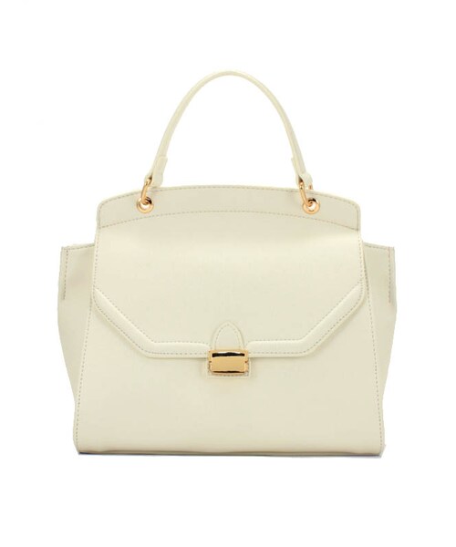 31 Sons de mode（トランテアン　ソン　ドゥ　モード）の「Ｂｏｎｊｏｕｒバッグ（バッグ・レディース・キャメル/ブラック/オフホワイト・フリー）」の2枚目の写真