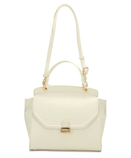 31 Sons de mode（トランテアン　ソン　ドゥ　モード）の「Ｂｏｎｊｏｕｒバッグ（バッグ・レディース・キャメル/ブラック/オフホワイト・フリー）」の9枚目の写真