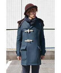 kolor | T/R サージウレタンボンディングコート(ダッフルコート)