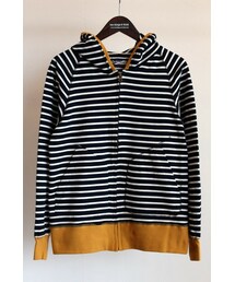 Zip Hooded "" Border ""(パーカー)