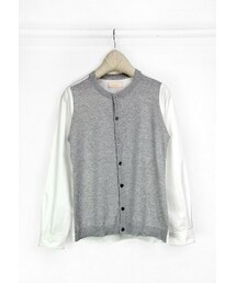 everlasting sprout | ニットと切り替えシャツ(ev1303122)(シャツ/ブラウス)