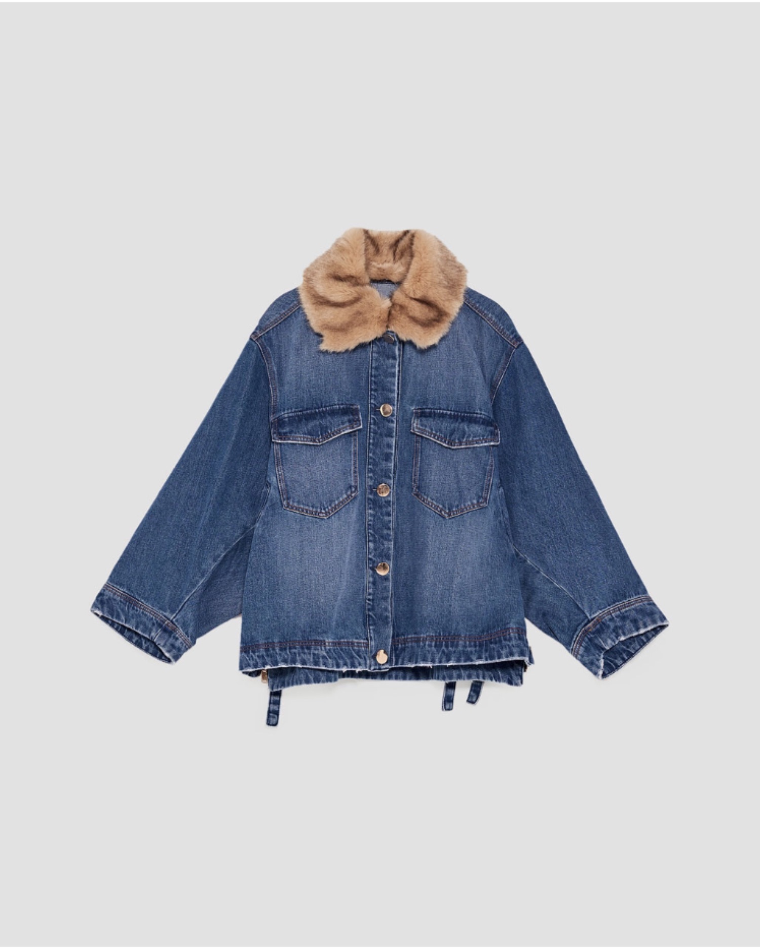 choco2 様限定】ZARA デニムジャケット S グラフィックデザイン