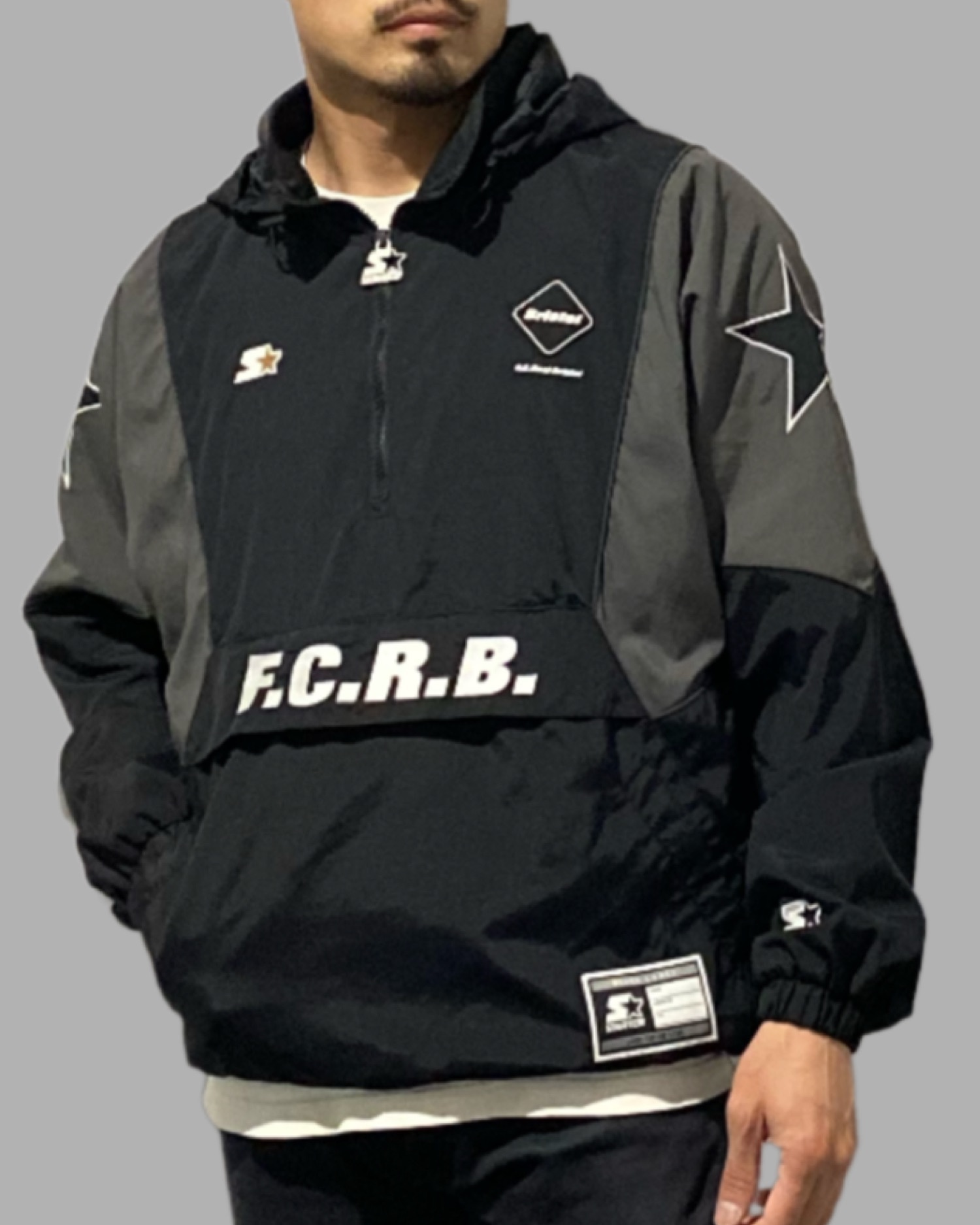 KOJI｜F.C.R.B.のナイロンジャケットを使ったコーディネート - WEAR