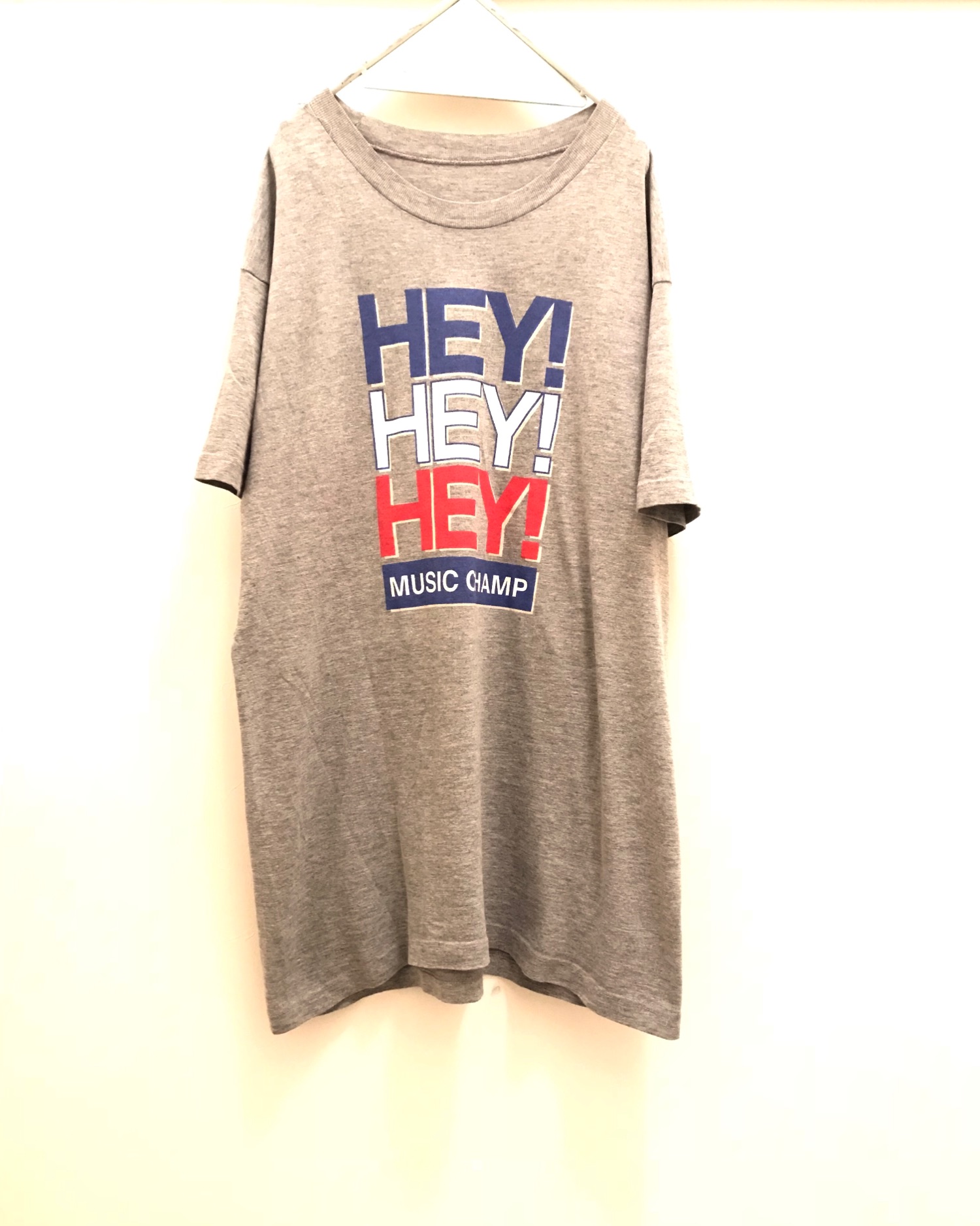 HEY! HEY! HEY! MUSIC CHAMP ダウンタウン Tシャツ（90s
