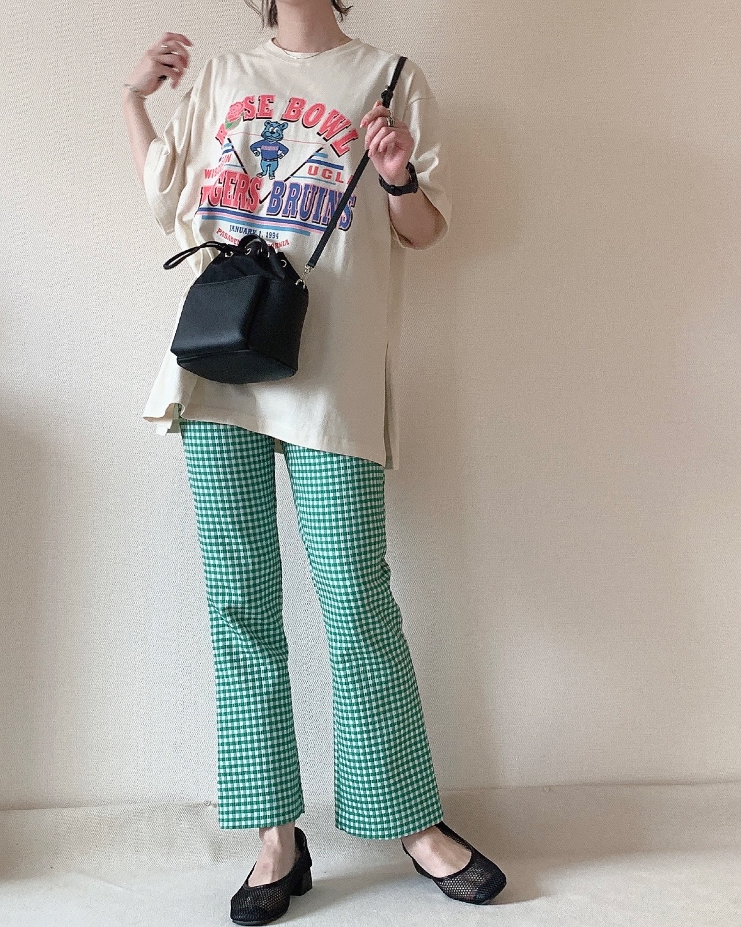 ヘイニ　ショルダーバッグ　ロガーシュカ 0810.as｜HAYNIのショルダーバッグを使ったコーディネート - WEAR
