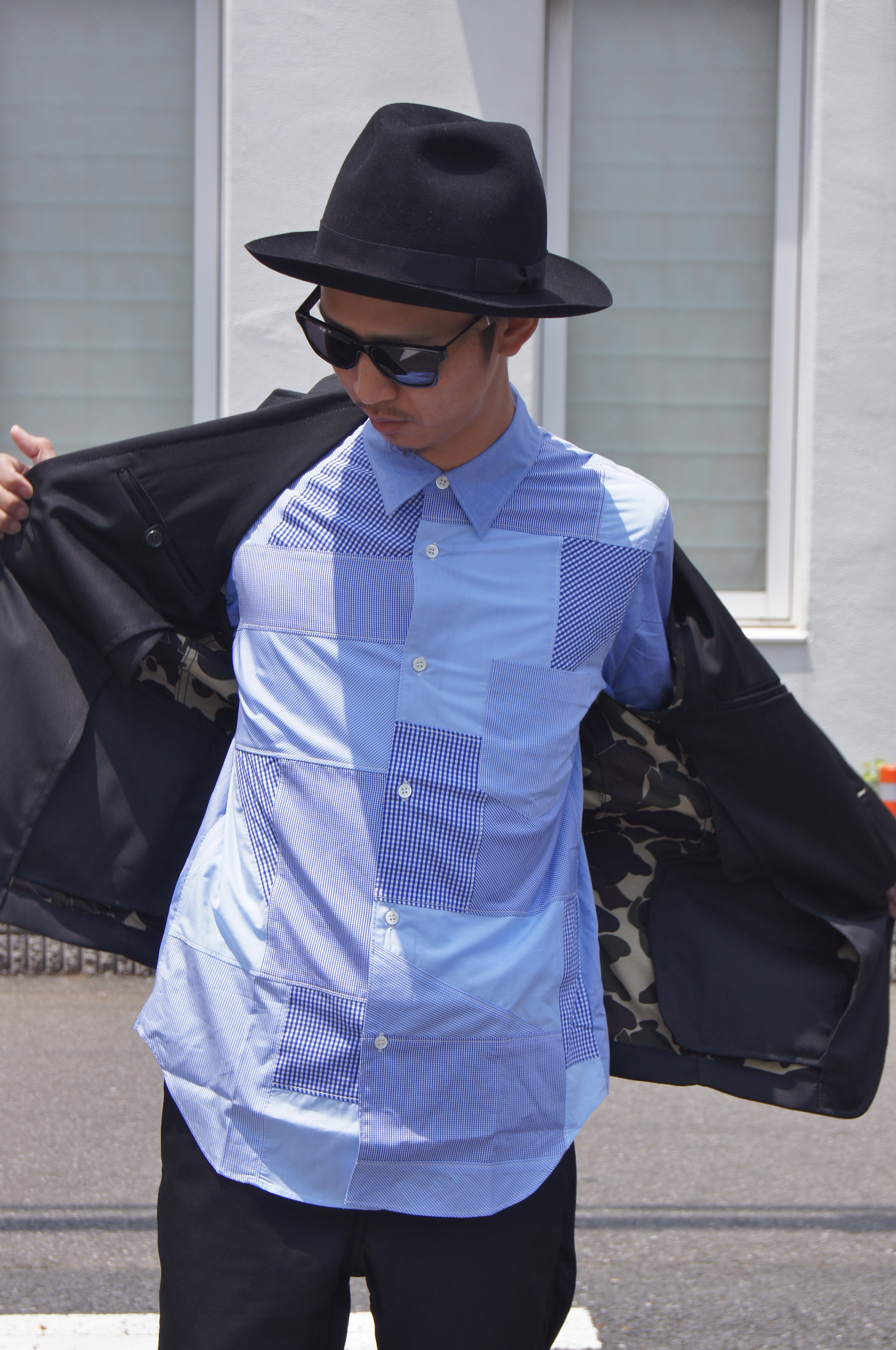 UNDERPASS｜COMME des GARCONS HOMMEのテーラードジャケットを使った