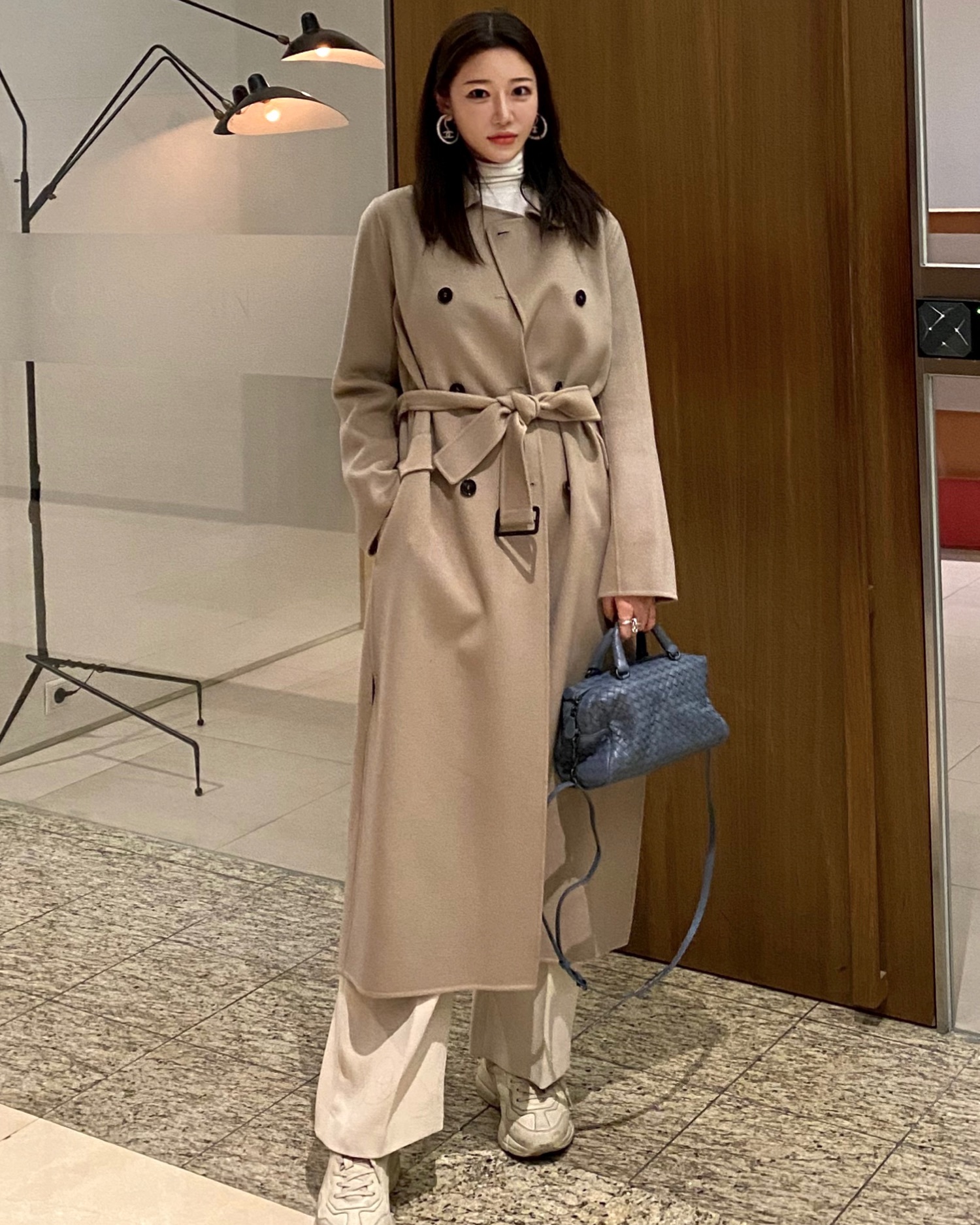 【国内発】MAX MARA Sacco サッコ シルク トレンチコート MAX MARA☆SACCO シルク サテン トレンチコート【国内・関税込